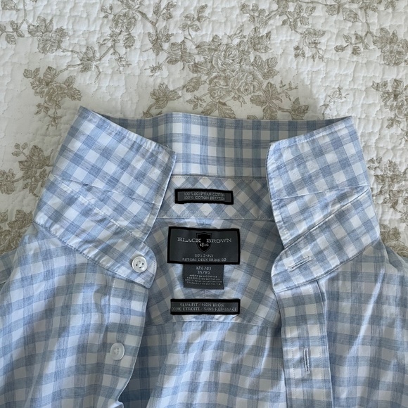 Black Brown 1826 Dress Shirt - Picture 2 of 3